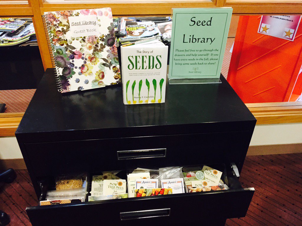 #mclschat Bristol Public Library seed library https://t.co/IMshZXvCJ0