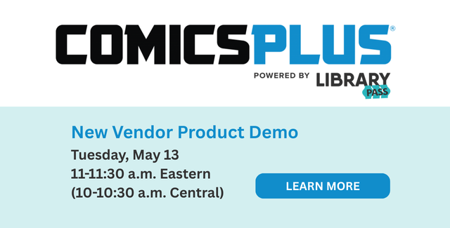New vendor product demo: Comics Plus