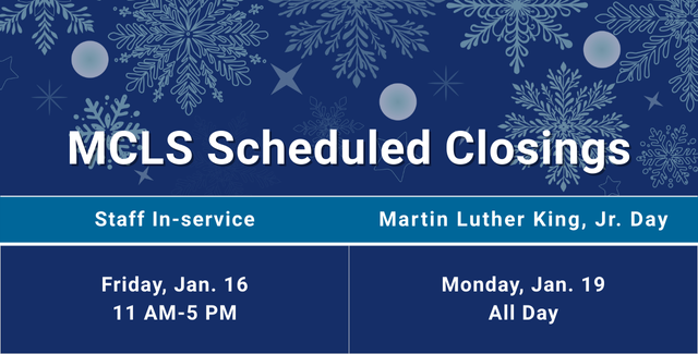 January 2026 scheduled closings