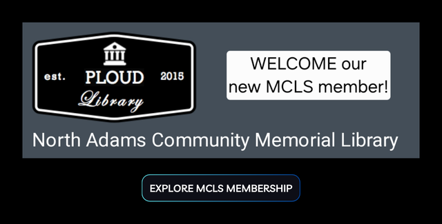 Welcome, new MCLS member!